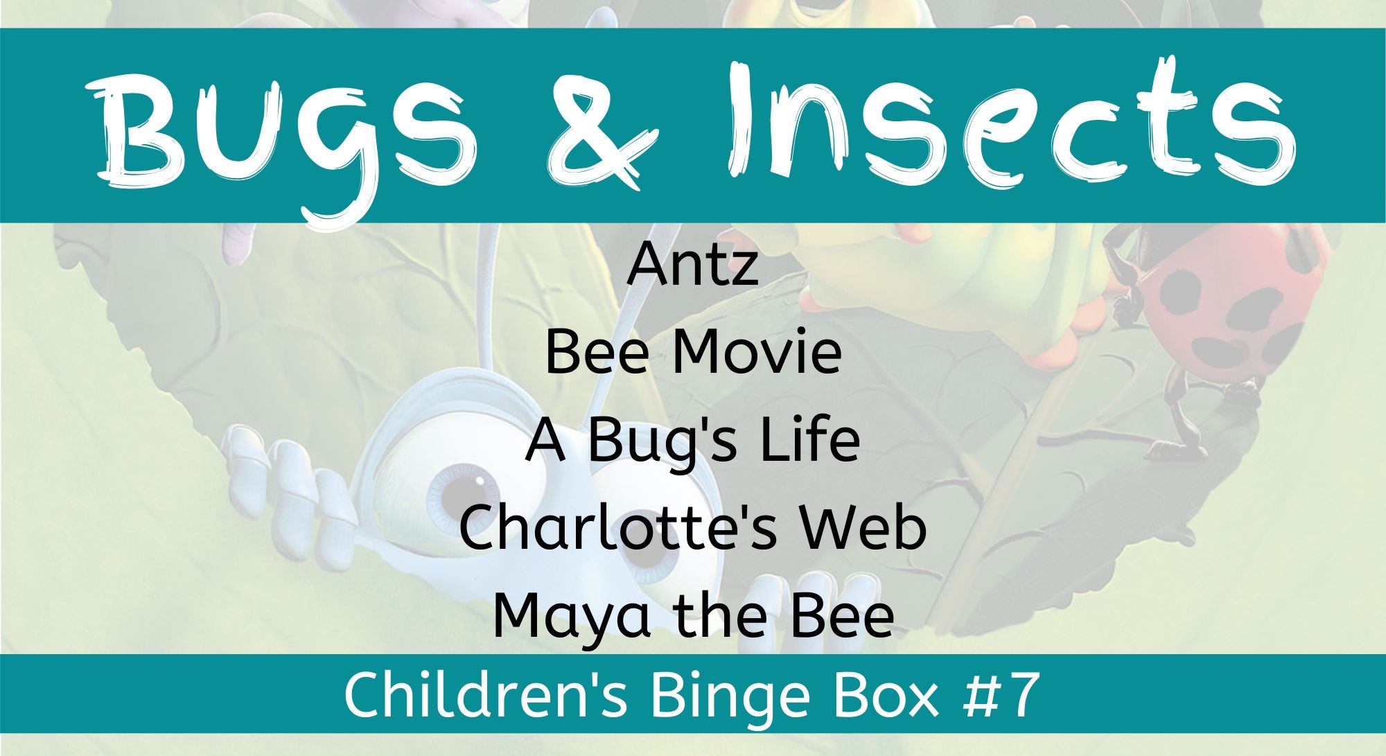 Bugs And Insects Children's Binge Box